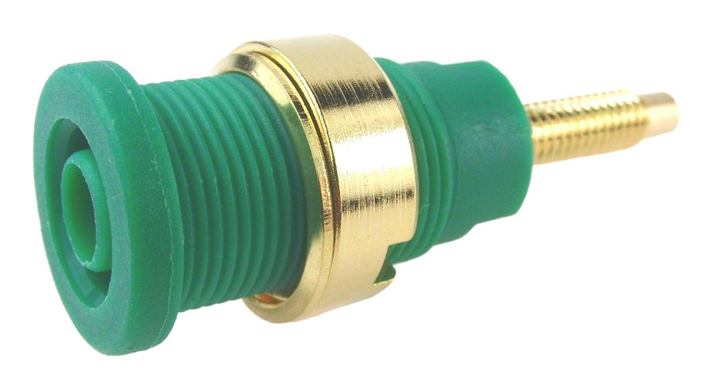 Multicomp Pro Mp - Fcr7358Gg Banana Connector, Jack, 32A, 1Kv, Green