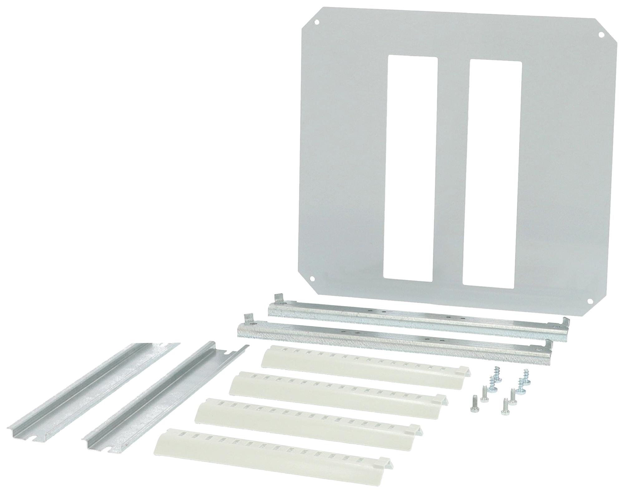 Fibox Drs Arca 303021 Din Rail Frame Set, 285Mm X 285Mm X 35Mm