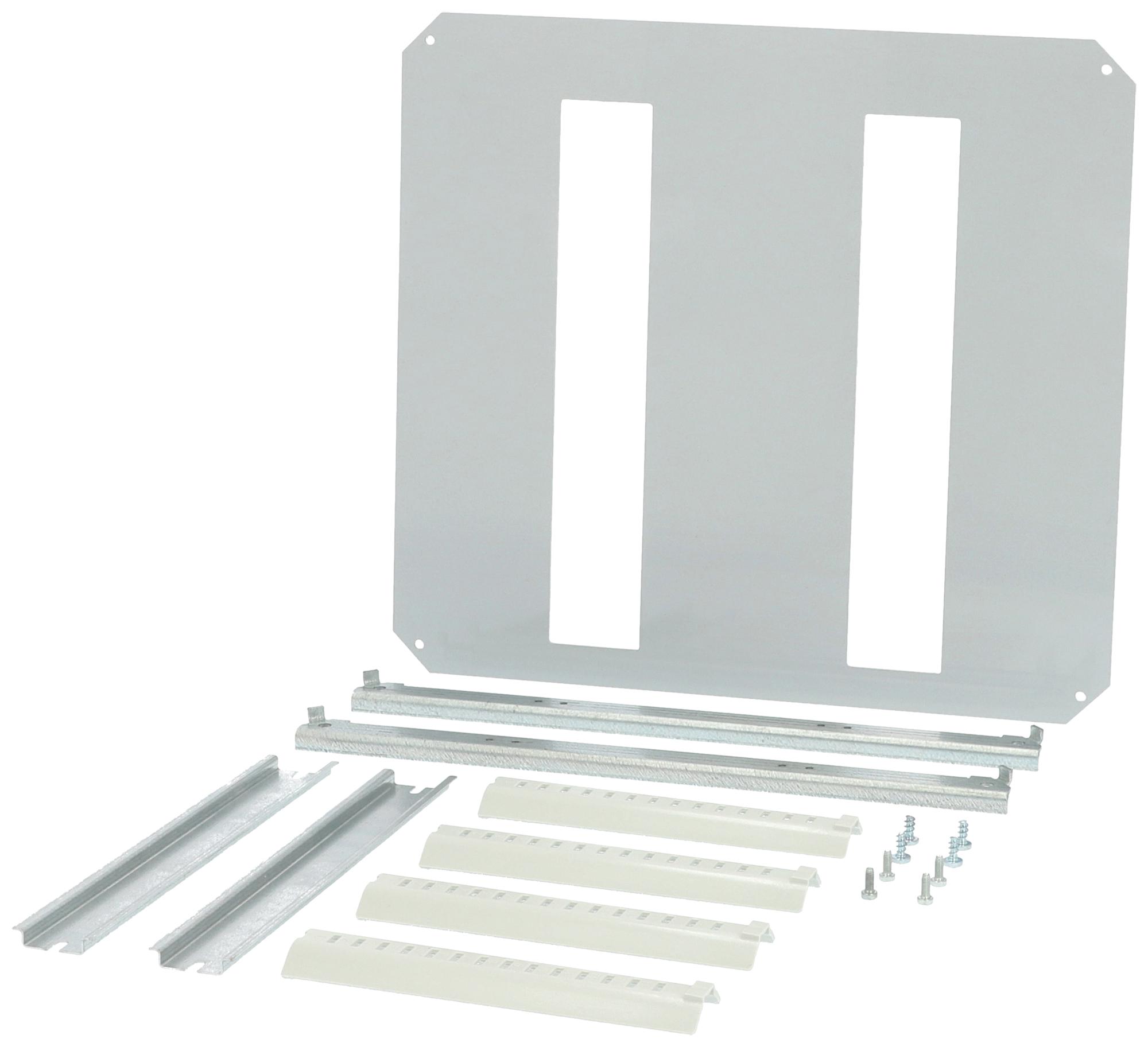 Fibox Drs Arca 404021 Din Rail Frame Set, 385Mm X 385Mm X 35Mm