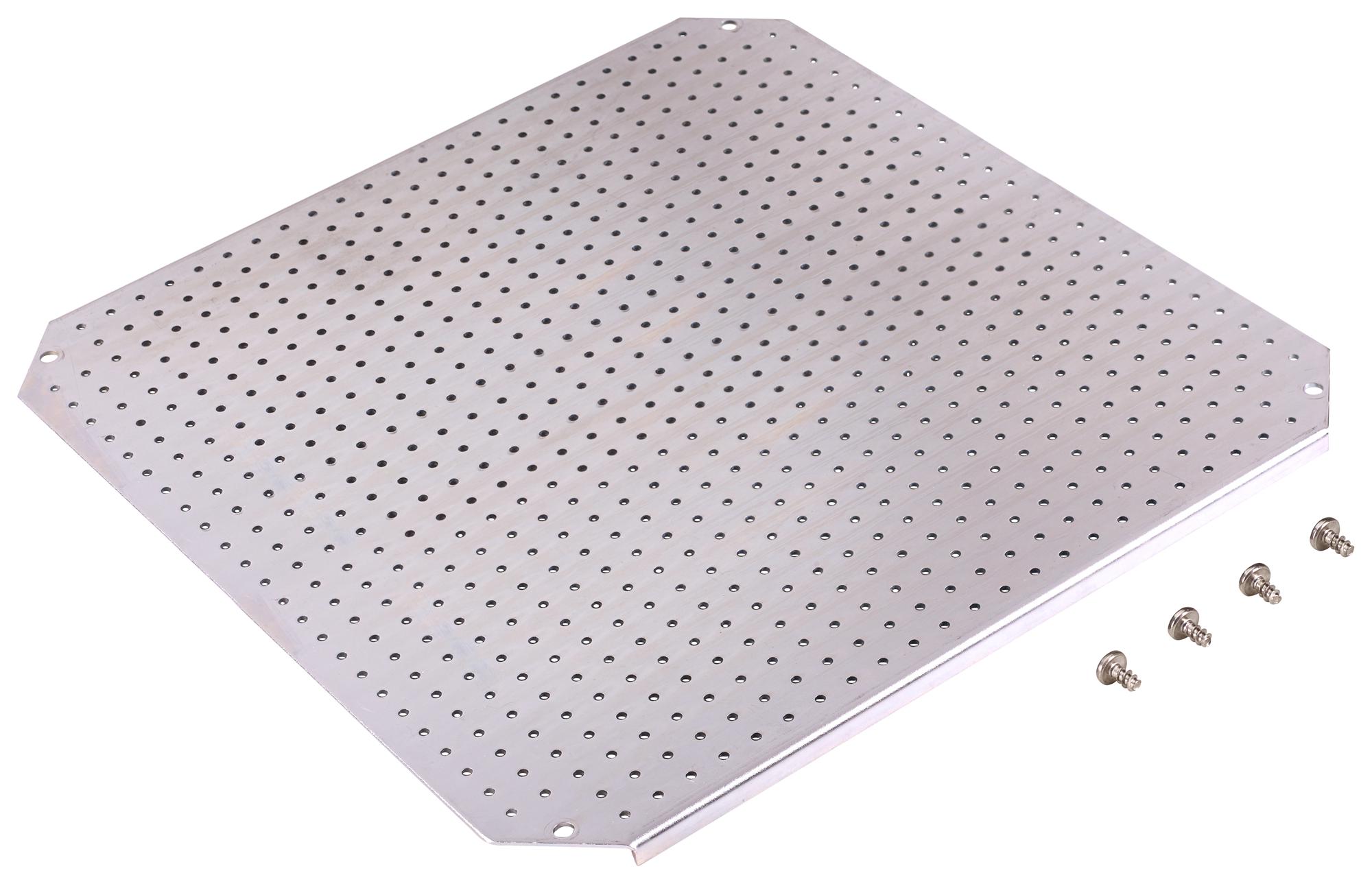 Fibox Mpmp Arca 5050 Mounting Plate, 450Mm X 450Mm X 2Mm