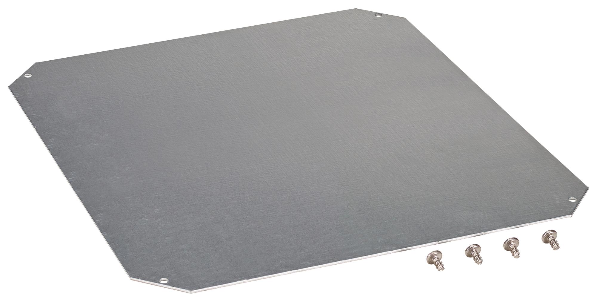 Fibox Mps Arca 4040 Mounting Plate, 350Mm X 350Mm X 2Mm