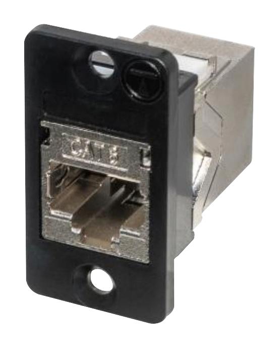 Tuk Sack3Sbpm Mod Coupler, Shld Rj45 Jack, 8P8C, Cat6