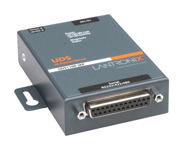 Lantronix Ud1100Ia2-01 Ia, Single Port, 10/100 Device Server