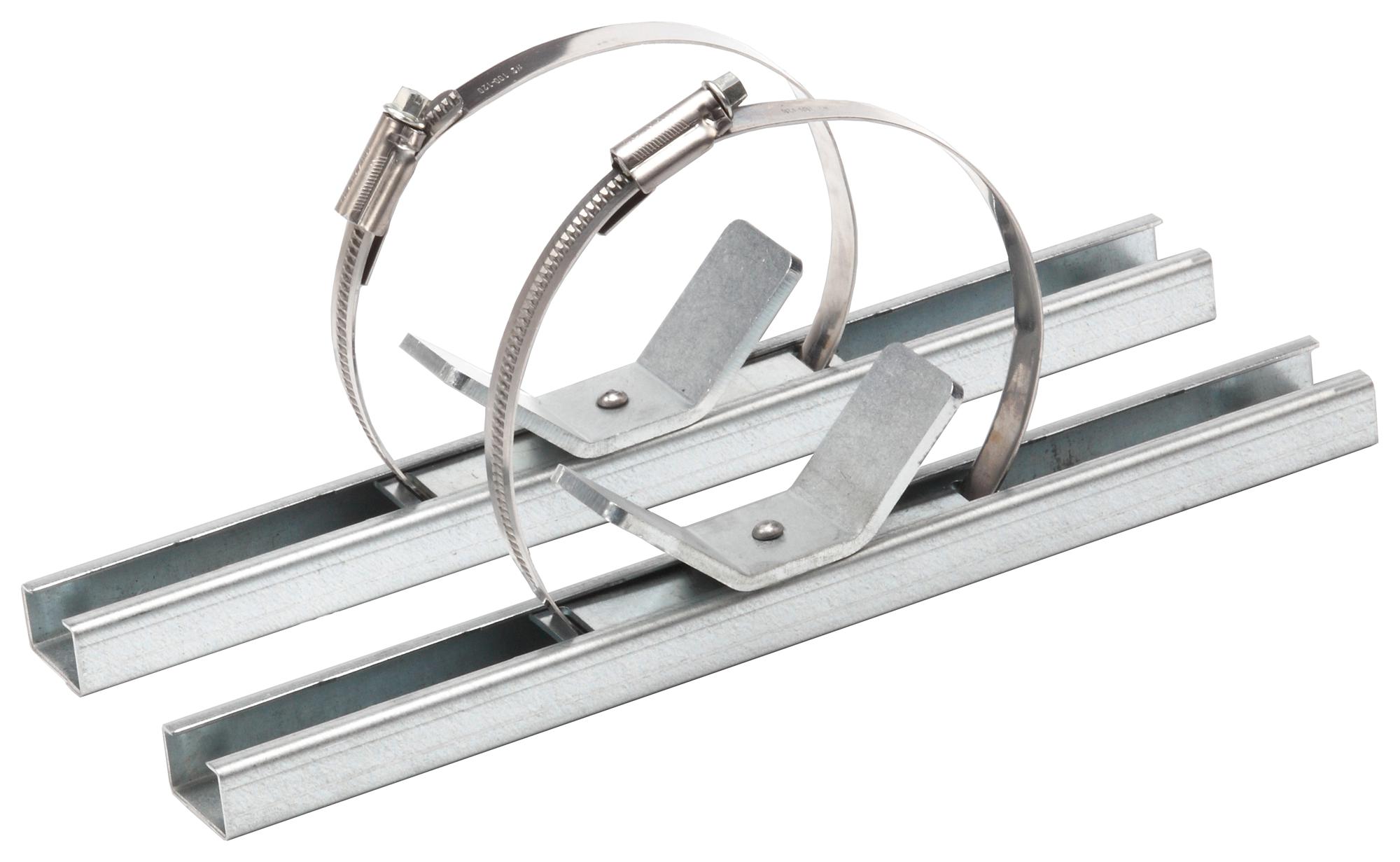 Fibox Pmk Neo 30 Pole Mounting Kit, 400Mm X 300Mm X 30Mm