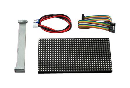 Dfrobot Dfr0471 Led Matrix Panel, Rgb, Arduino Uno Board