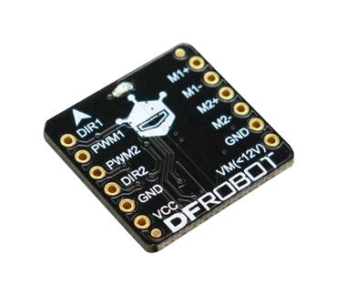 Dfrobot Dri0044 Dc Motor Driver, 2.7V To 5.5V, 2Ch