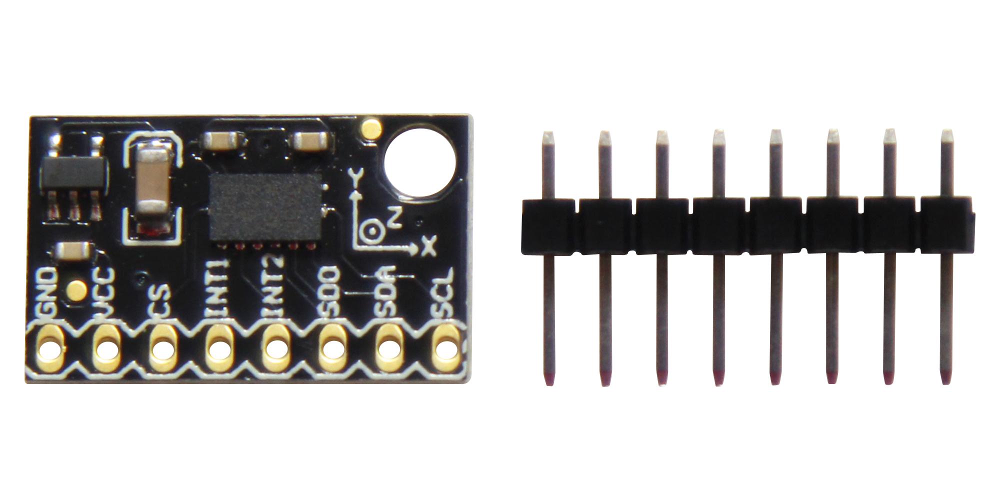 Dfrobot Sen0032 Accelerometer Board, 3 Axis, 3.3V To 6V