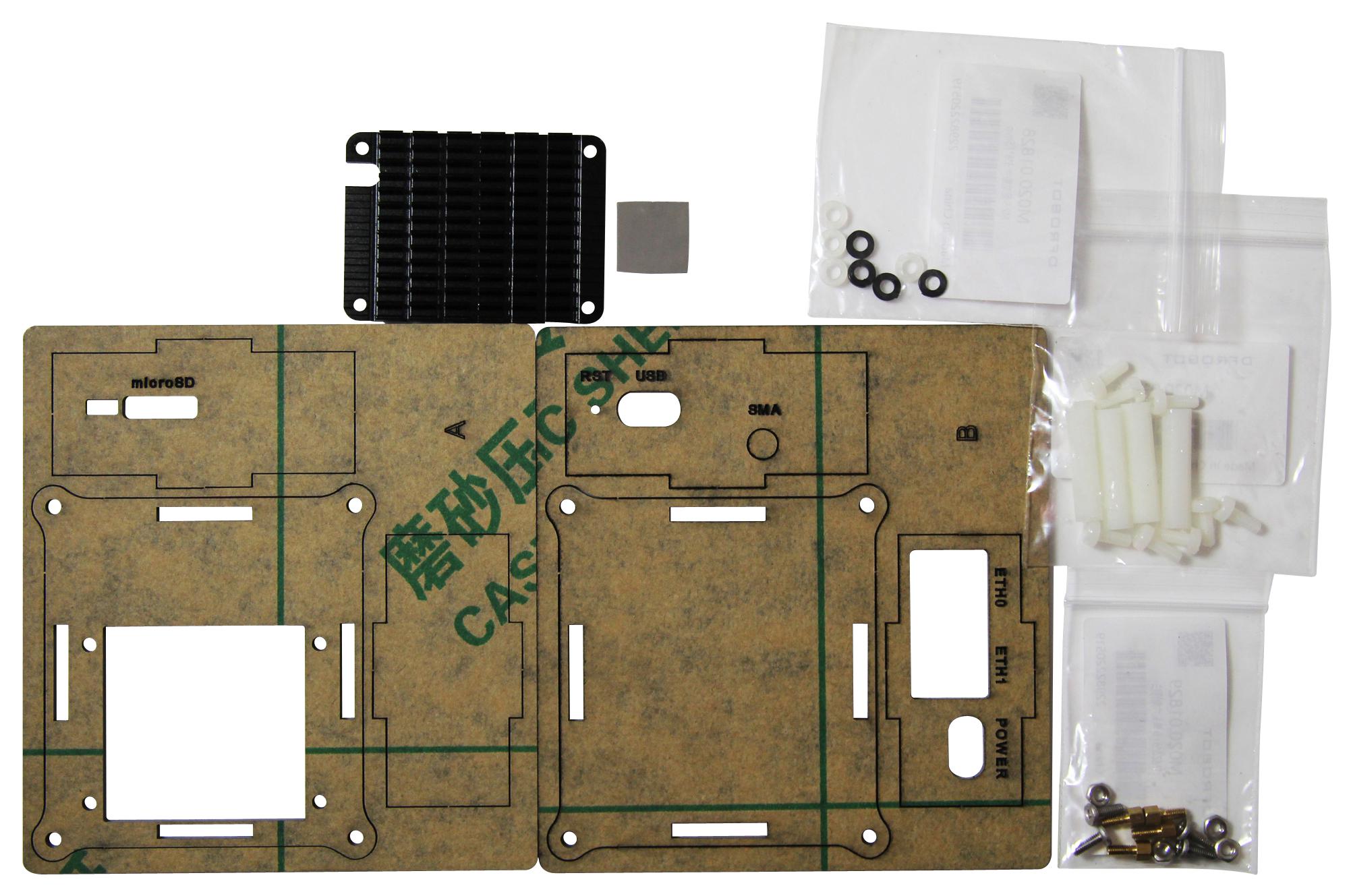 Dfrobot Fit0788 Case With Heatsink, Raspberry Pi Board