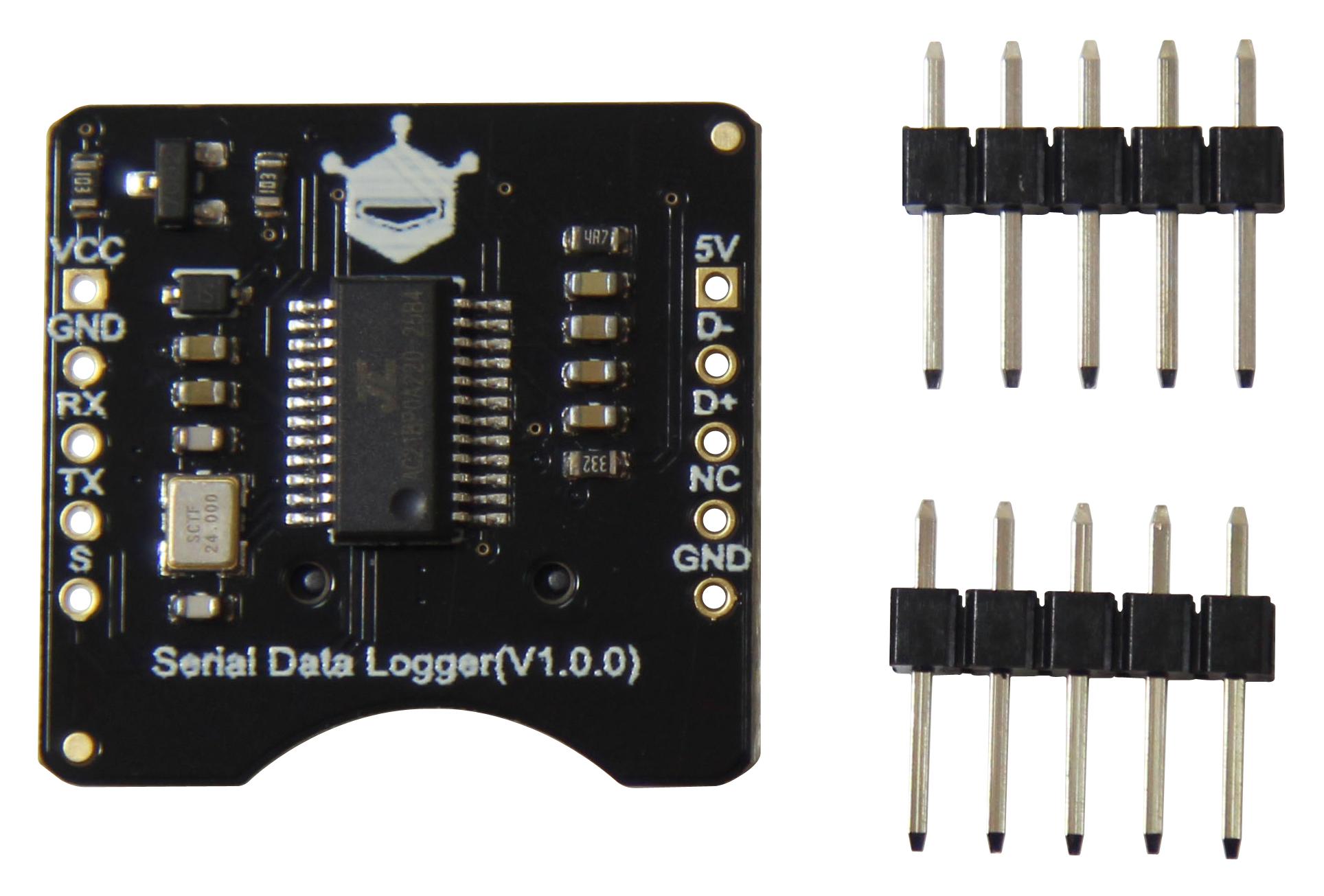 Dfrobot Tel0148 Serial Data Logger Board, 3.3V To 5V