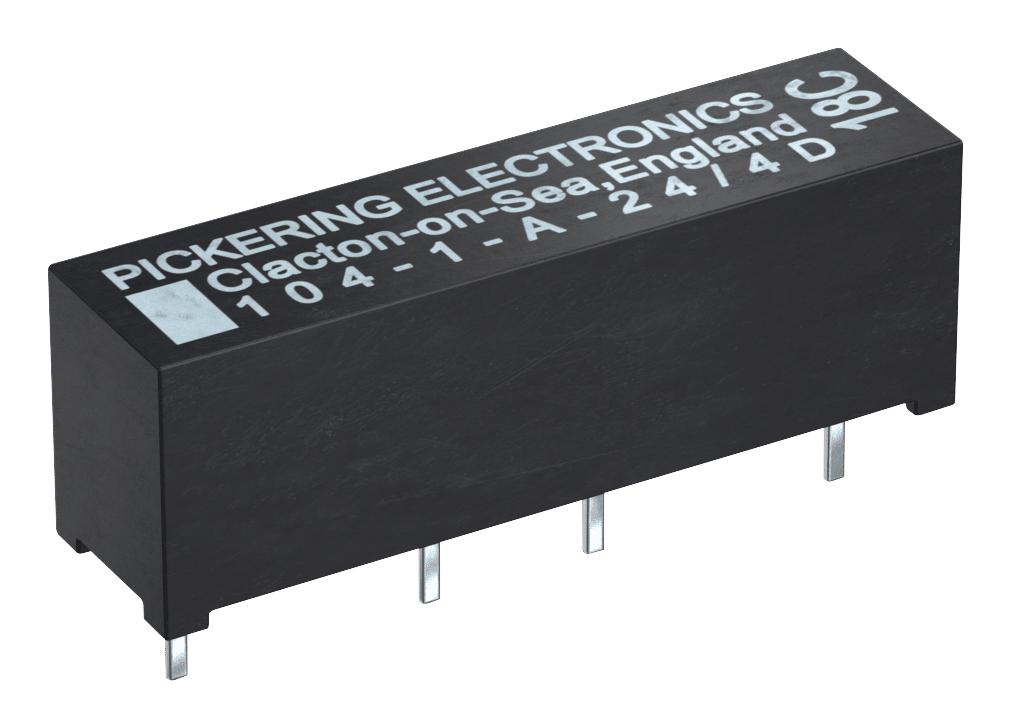 Pickering 104-1-A-24/4D Reed Relay, Spst-No, 24V, Tht