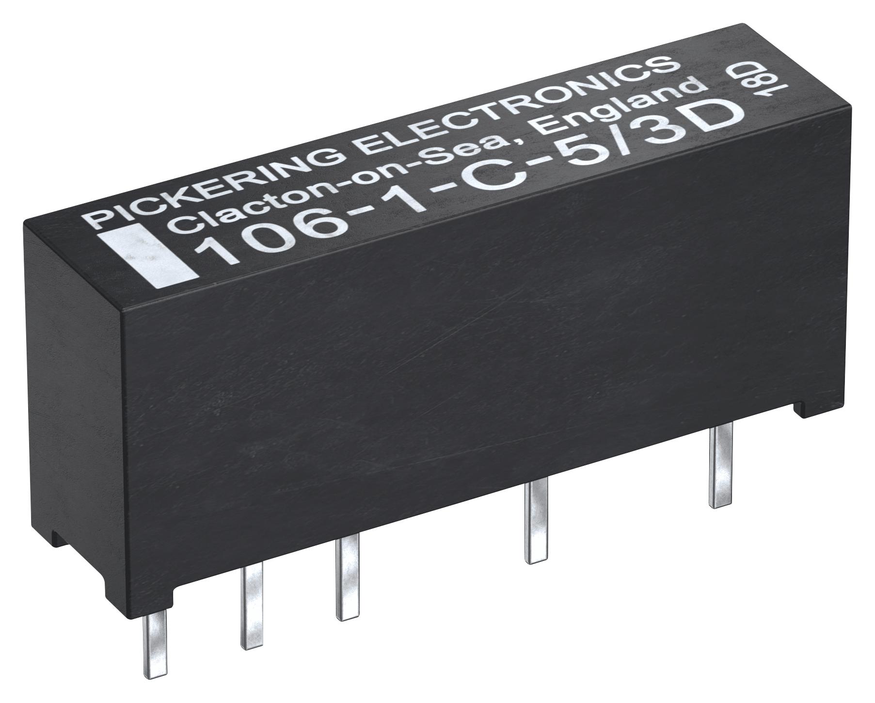 Pickering 106-1-C-5/3D Reed Relay, Spdt, 5V, Tht