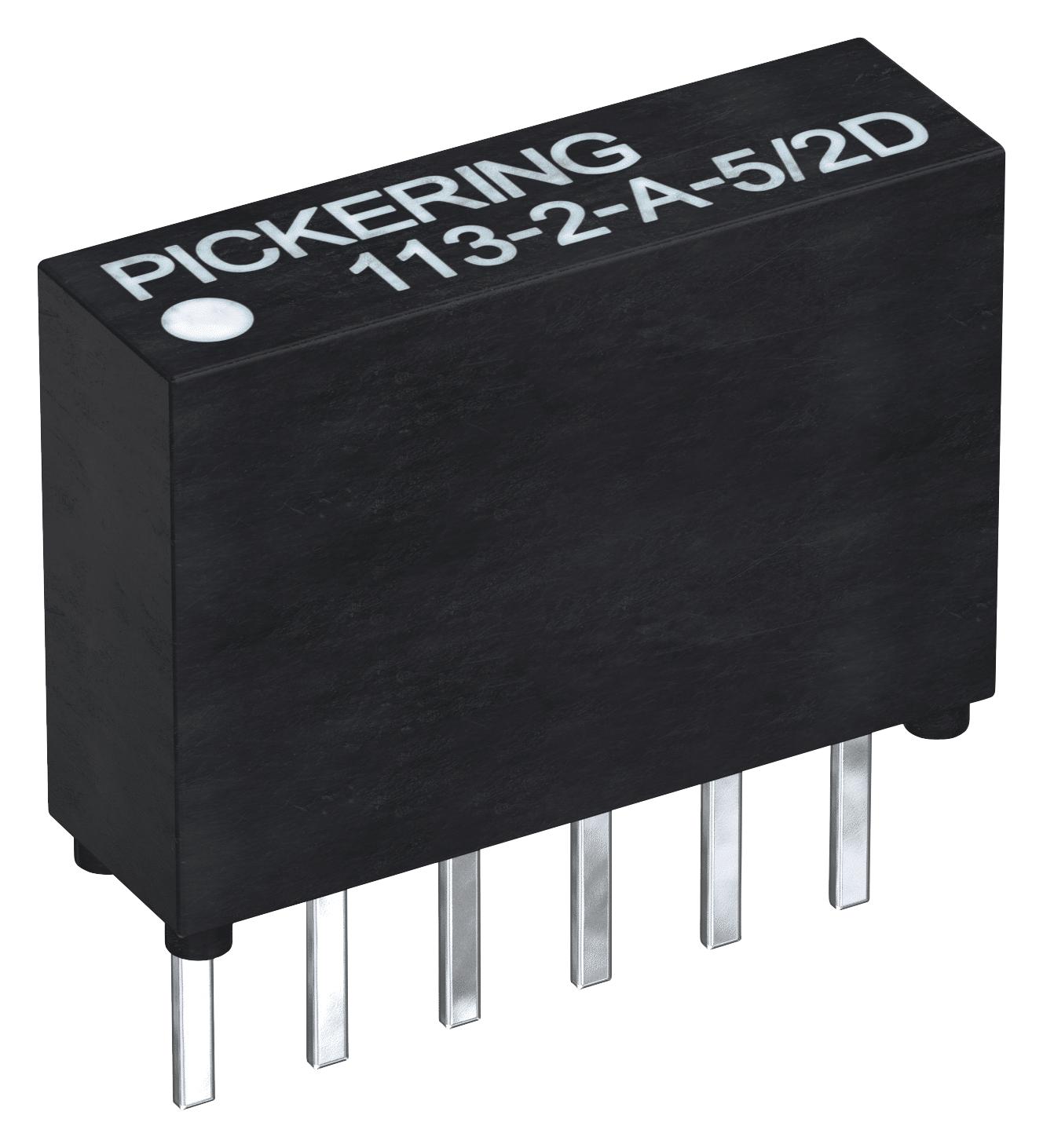 Pickering 113-2-A-5/2D Reed Relay, Dpst-No, 5V, Tht