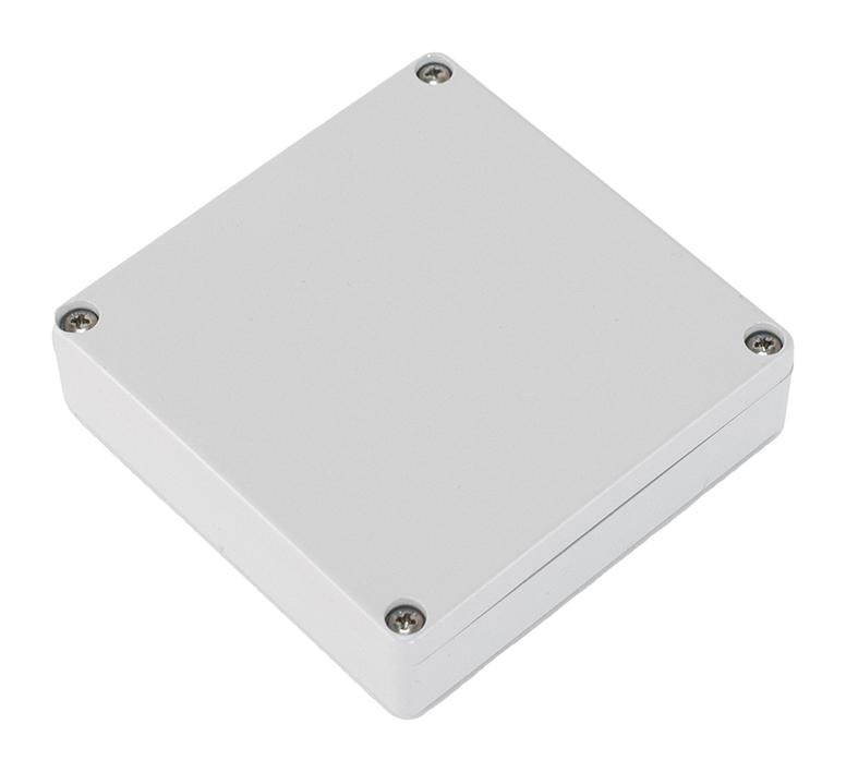 Hammond 1551Wxgy Enclosure, Plastic, 80Mm X 80Mm X 24Mm