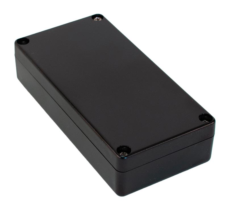 Hammond 1551Wybk Enclosure, Plastic, 100Mm X 50Mm X 24Mm