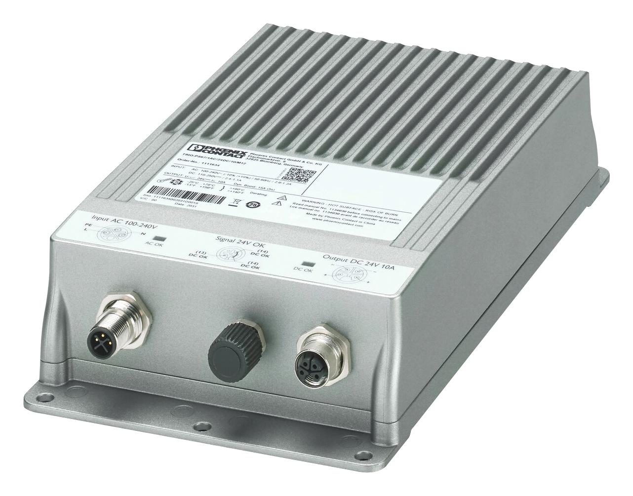 Phoenix Contact 1111634 Power Supply, Ac-Dc, 24V, 10A