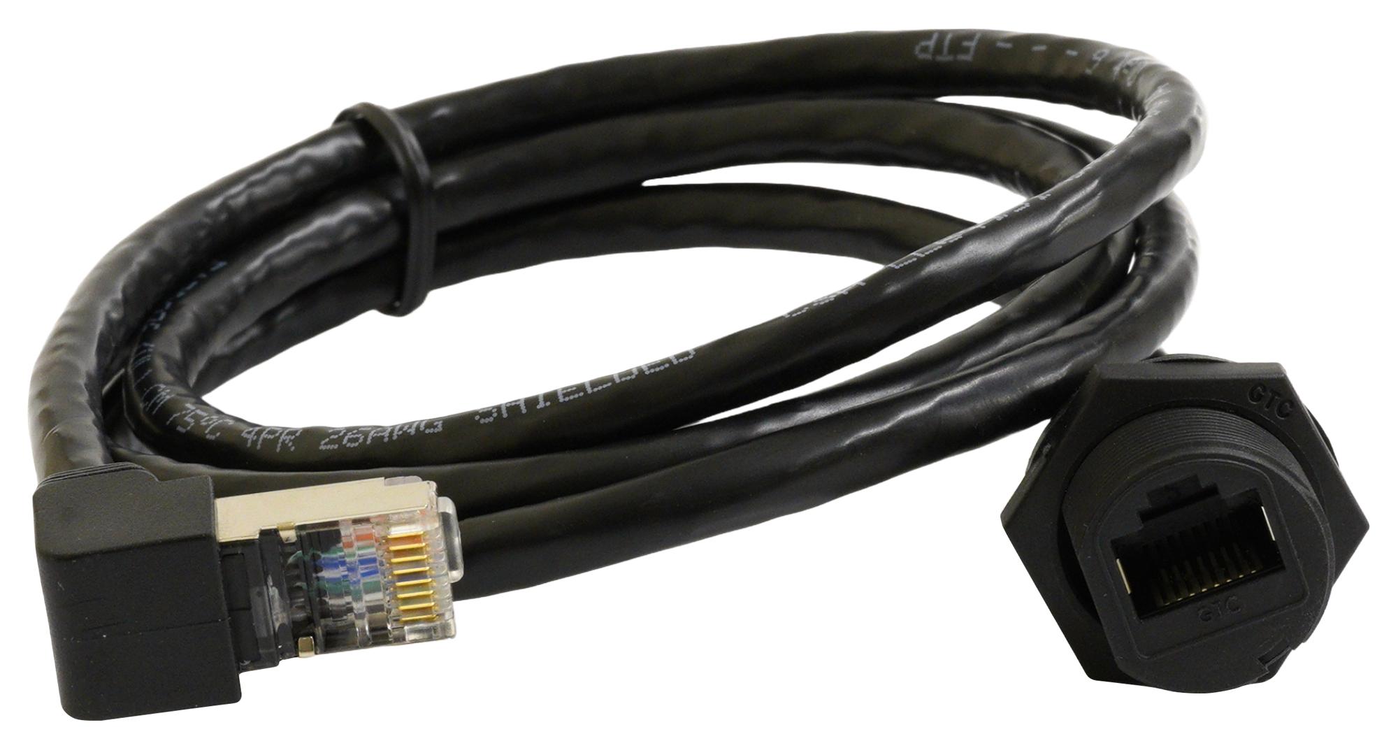 Multicomp Pro Mp009789 Enet Cable, Rj45 Jack-R/a Plug, Cat6, 1M