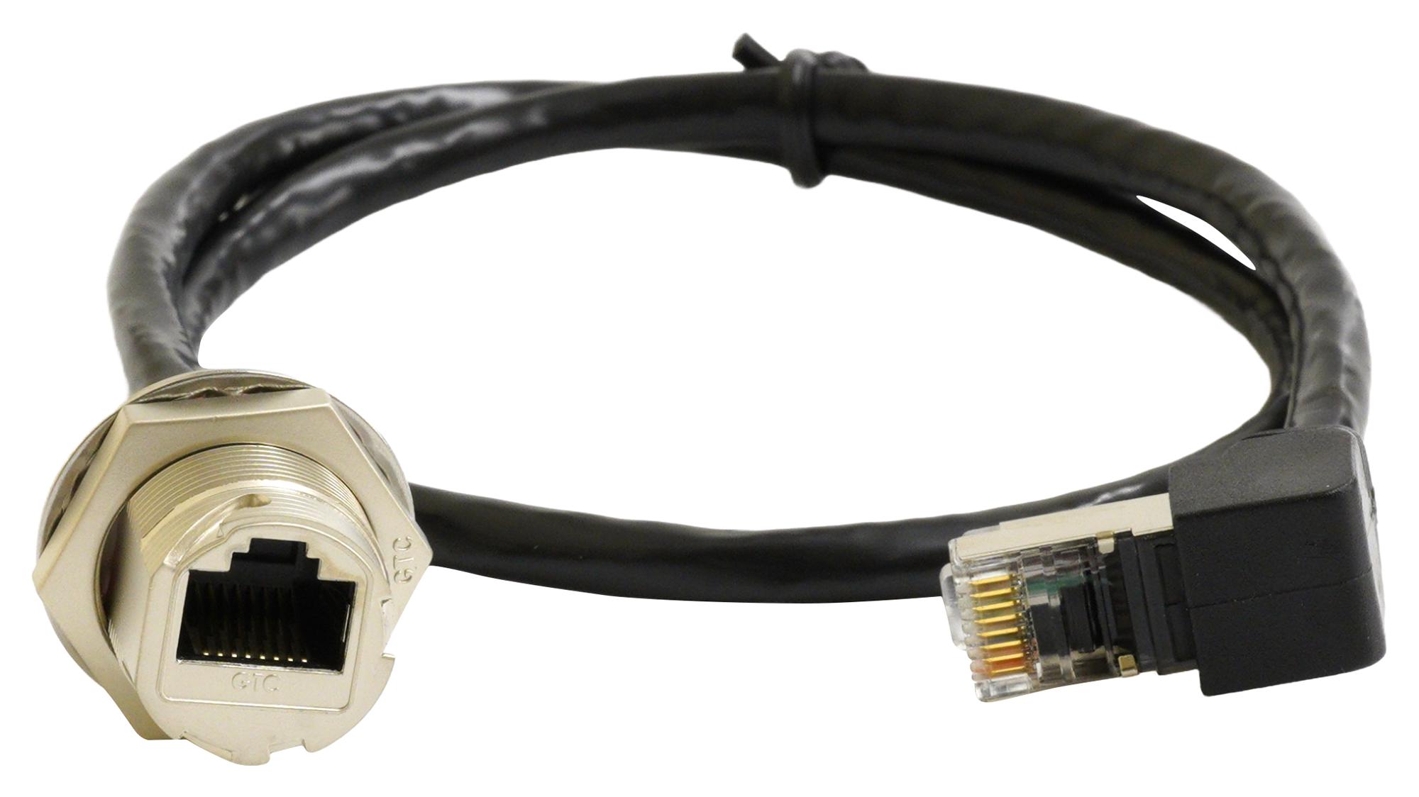 Multicomp Pro Mp009799 Enet Cable, C3 Rj45 Rcpt-R/a Plug, 500Mm