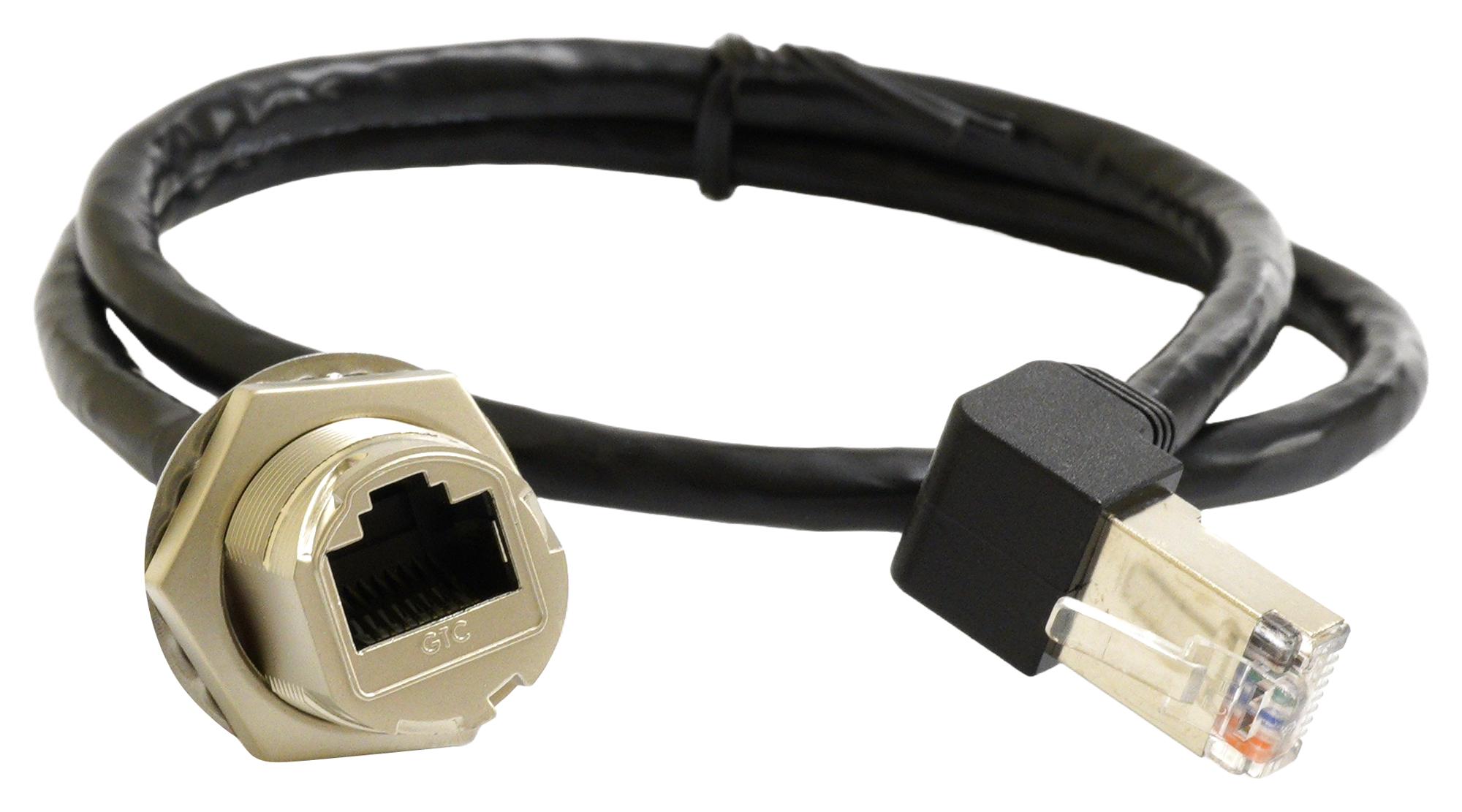 Multicomp Pro Mp009800 Enet Cable, C3 Rj45 Rcpt-R/a Plug, 500Mm