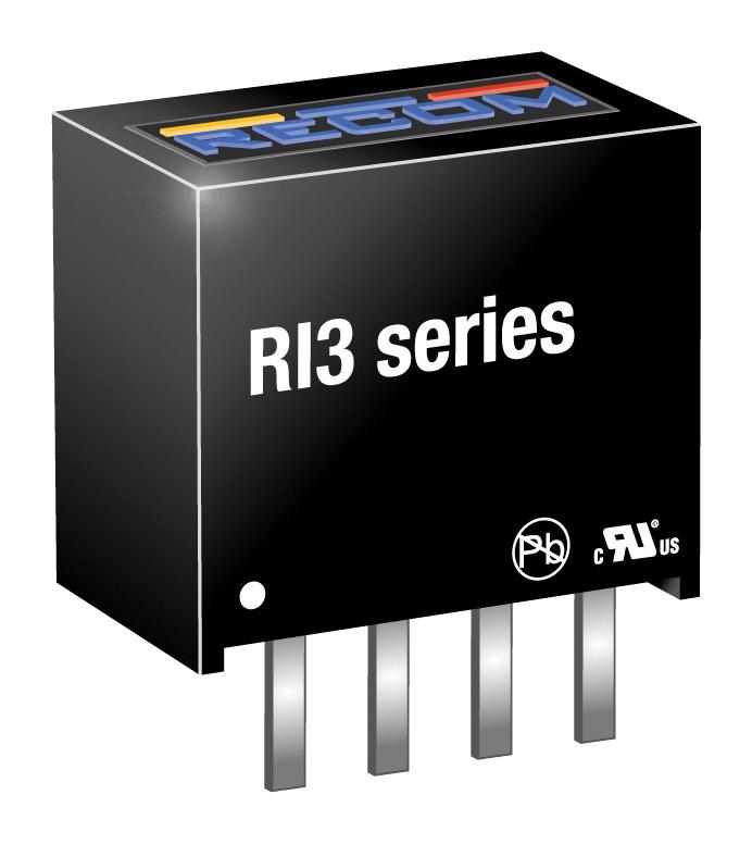 Recom Power Ri3-1515S Dc-Dc Converter, 15V, 0.2A