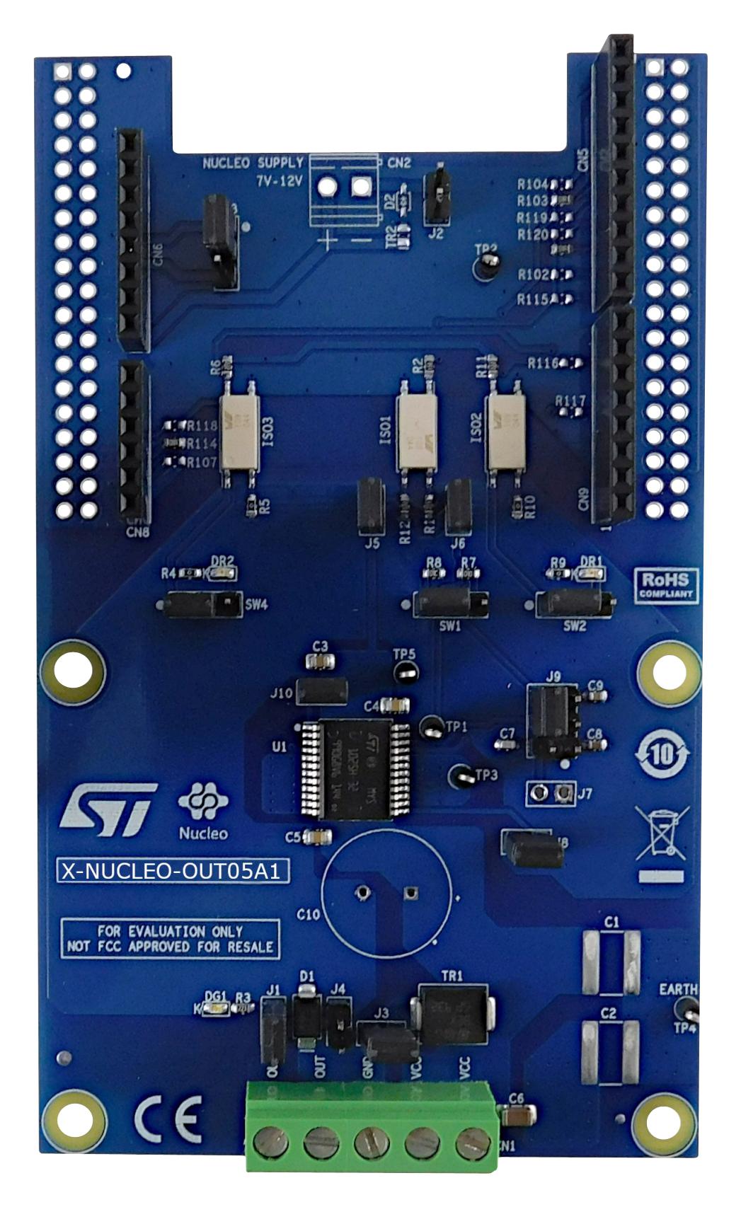 Stmicroelectronics X-Nucleo-Out05A1 Expansion Board, Stm32 Nucleo Board