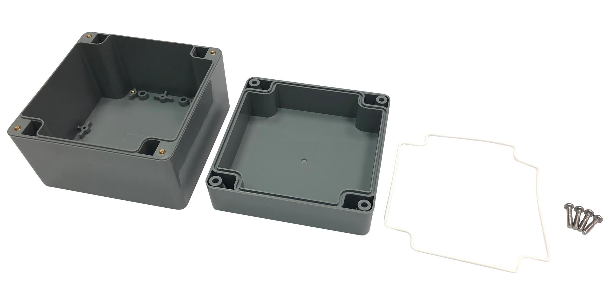 Multicomp Pro Mp009891 Enclosure/abs/120Mm X 120Mm X 90Mm/gry