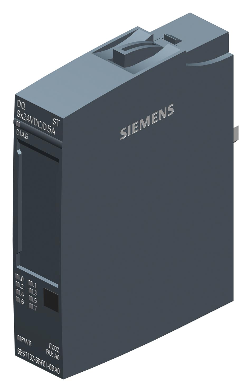 Siemens 6Es7132-6Bf01-0Ba0. Digital O/p Module, 8 O/p, 24Vdc