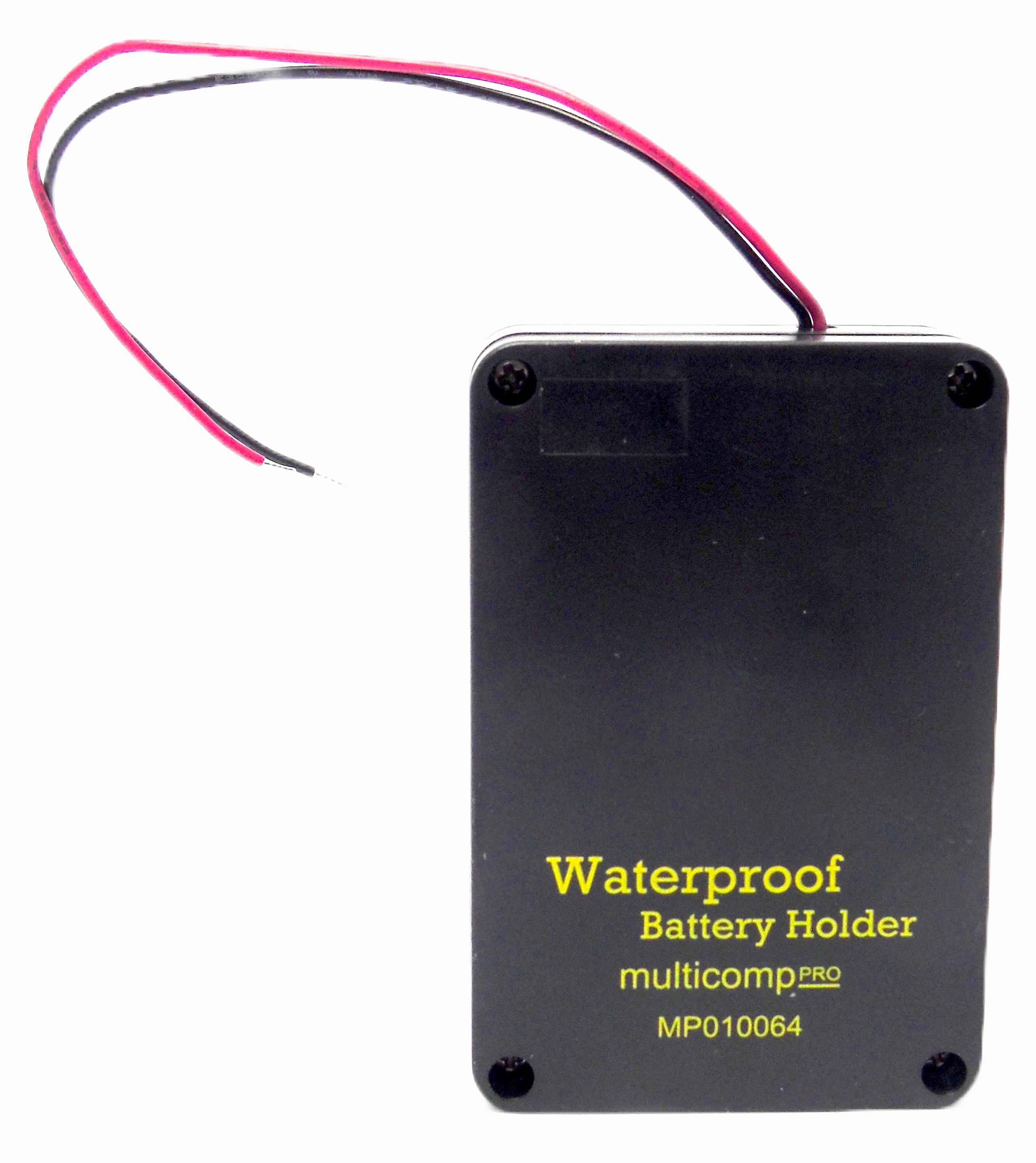 Multicomp Pro Mp010064 Battery Holder, 3Xaa, 152Mm, Screw