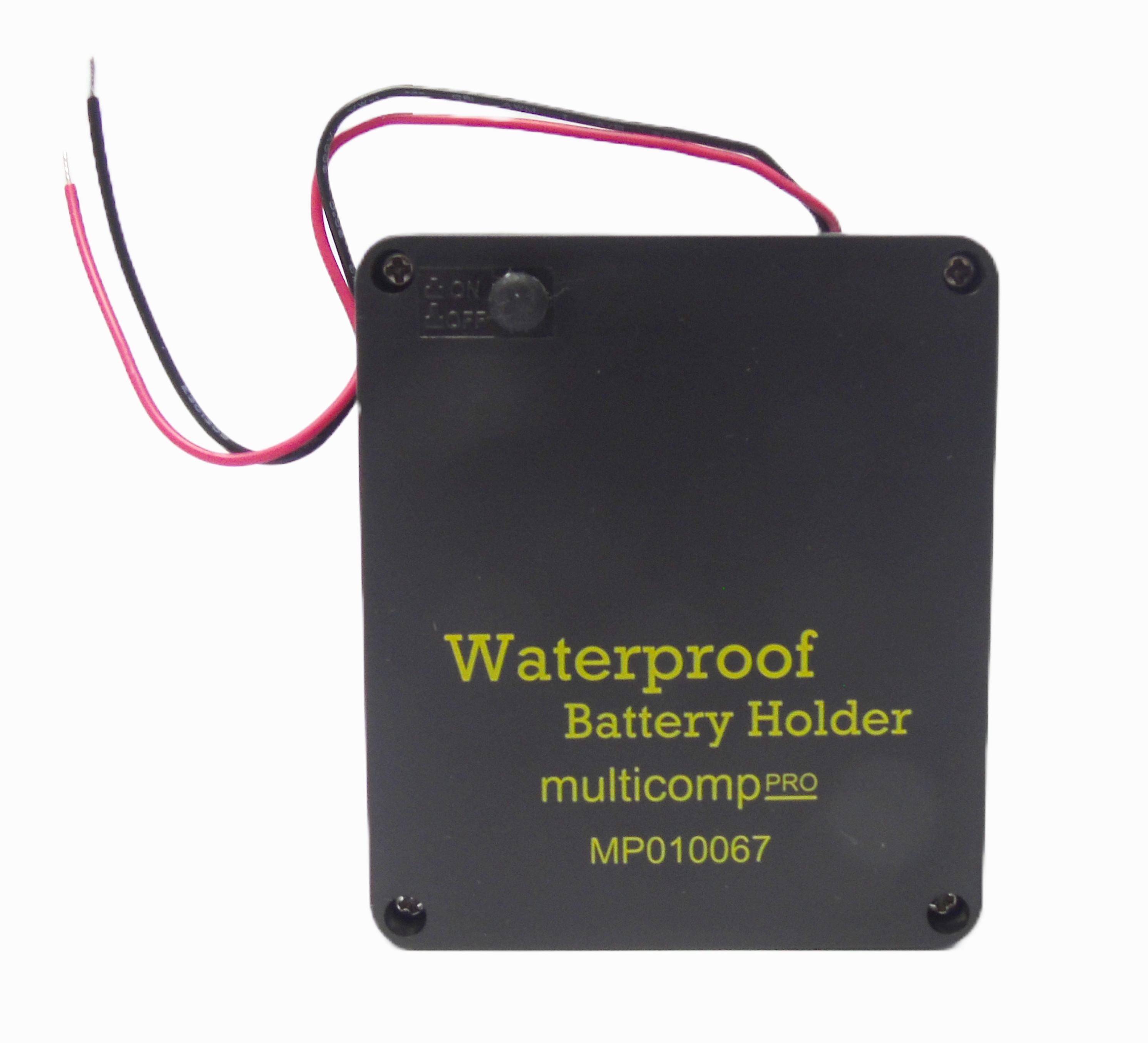 Multicomp Pro Mp010067 Battery Holder, 4Xaa, 150Mm, Switch