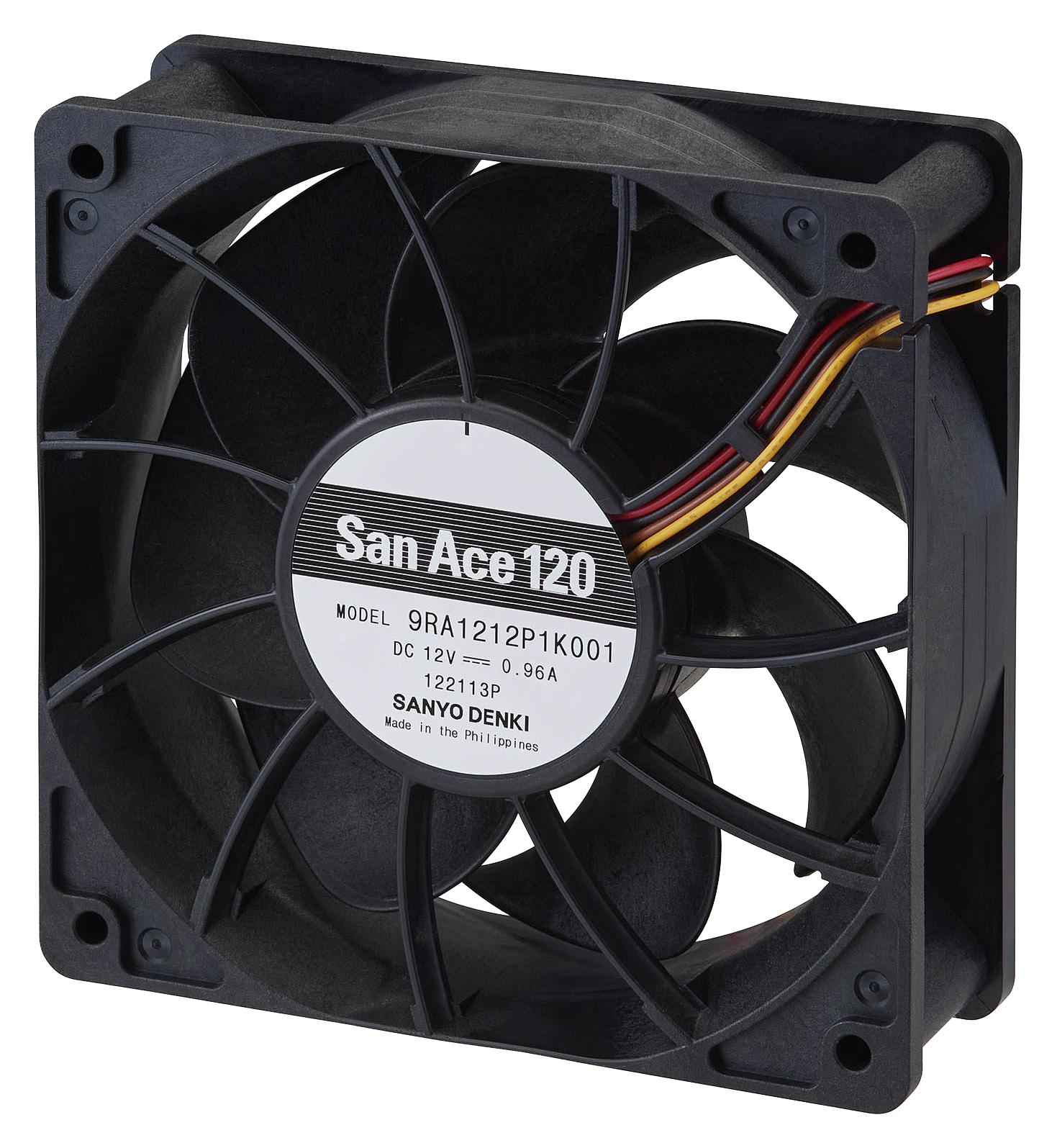 Sanyo Denki 9Ra1248G1001 Fan, Axial, 120Mm X 120Mm X 38Mm, 48Vdc