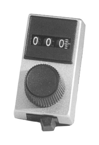 Vishay 15B11B10 Count Dial, 4 Digit, 100 Turn, 6.35Mm