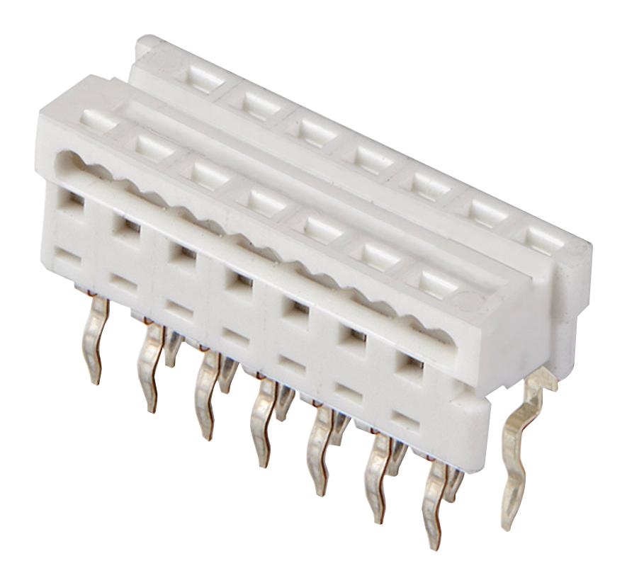 Molex 90584-1314 1.27Mm Pf Lopro Idt B-In Tube Wht 14Ckt