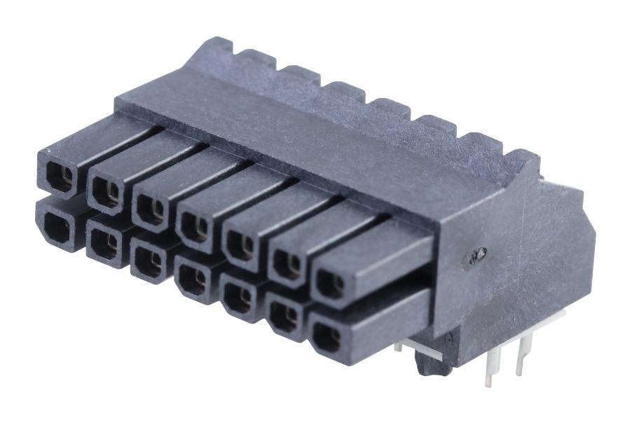 Molex 44764-1401 Micro-Fit (3.0) Bmi Ra Hdr/fem Tin 14Ckt