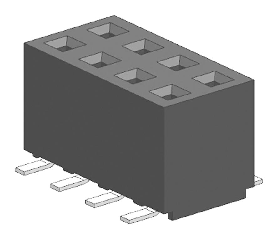 Molex / Partner Stock 87340-0613 Conn, Rcpt, 6Pos, 2Row, 2Mm, Smt