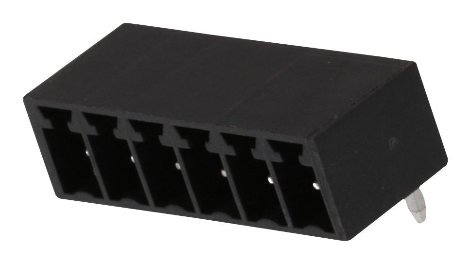 Molex 39512-1006 3.81Mm Euro Header Ra Blk 6Ckt