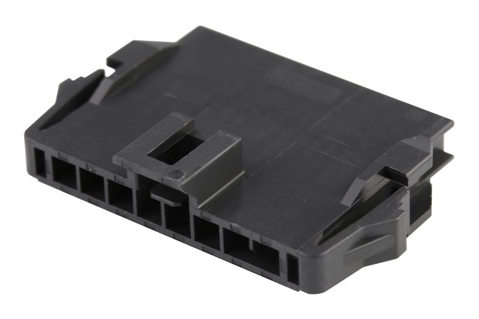 Molex 200277-1208 Nano-Fit Plug Hsg Sr 8Ckt  Panel Blk