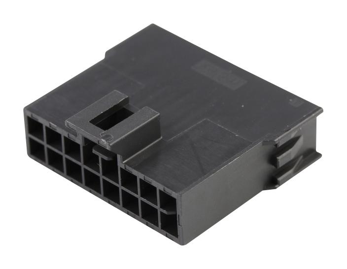 Molex 201444-1116 Nano-Fit Plug Hsg Dr 16Ckt  Blk