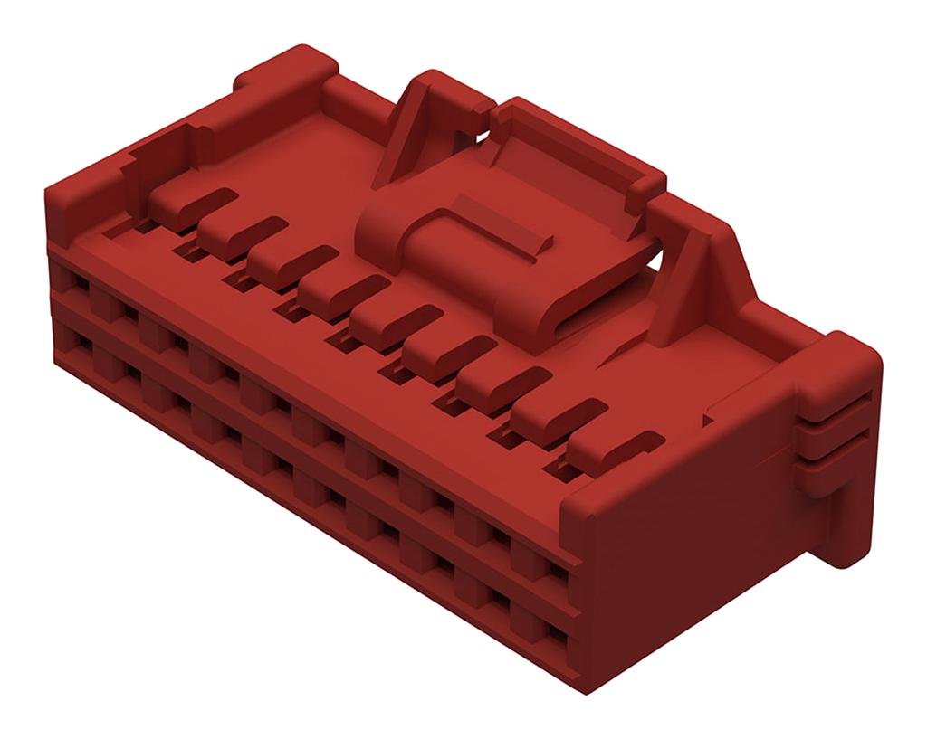 Molex 501646-1002 2.0 W/b Dual Grid Rcpt Hsg 10Cktred