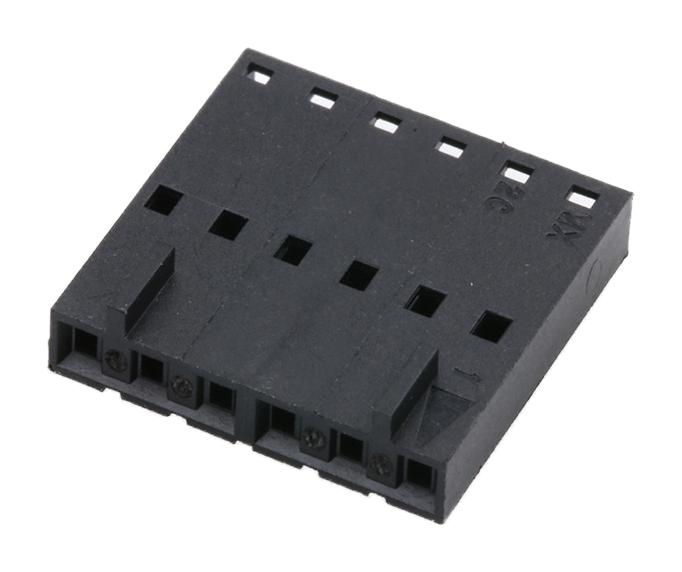 Molex / Partner Stock 50-57-9206 Connector Housing, Rcpt, 6Pos, 2.54Mm