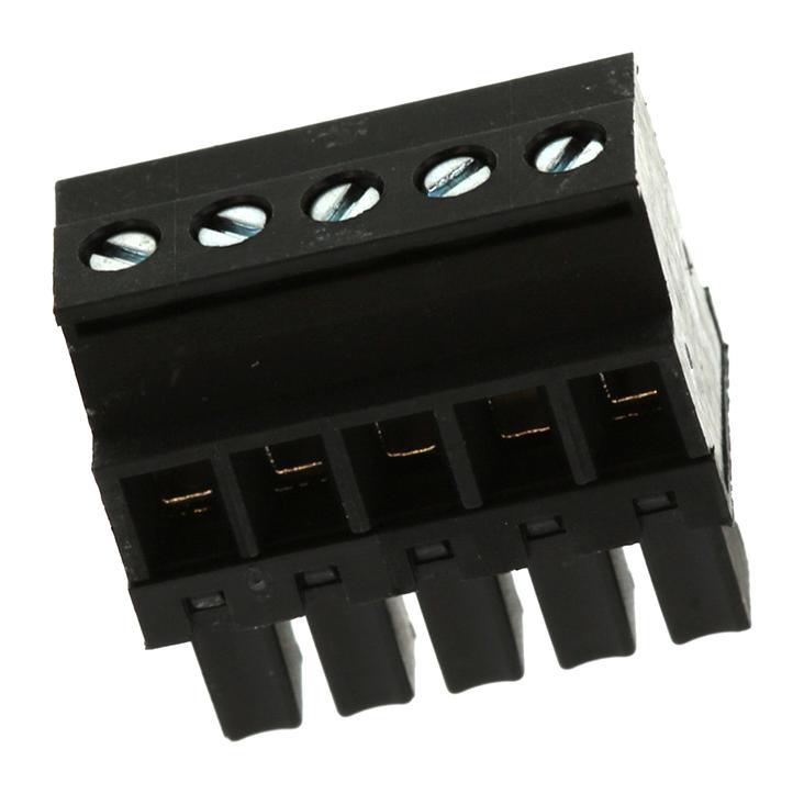 Molex 39513-2005 3.81Mm Euro Plug Vert Rwe Blk 5Ckt