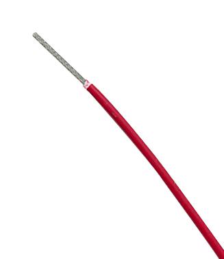 Raychem - Te Connectivity 99M0111-24-2 Hook Up Wire, 24Awg, Red, 100M