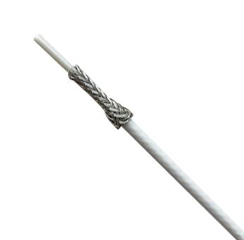 Raychem - Te Connectivity 7530A1317-9 Coaxial Cable, 30Awg, Wht, 100M