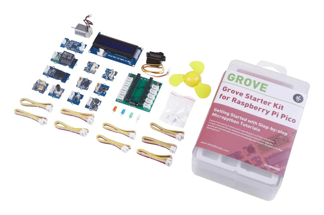 Seeed Studio 110061283 Starter Kit, Raspberry Pi Pico Board