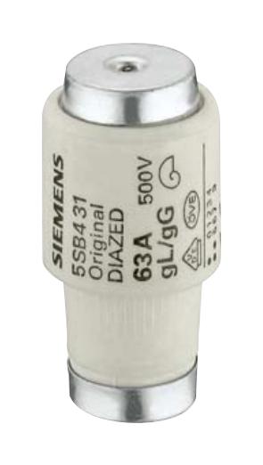 Siemens 5Sb4211 Power Fuse, Time Delay, 50A, 500Vac