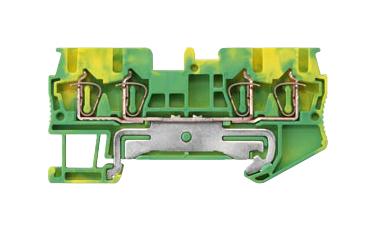 Siemens 8Wh2004-0Cf07 Terminal Block, Din Rail, Pe, 28-12Awg