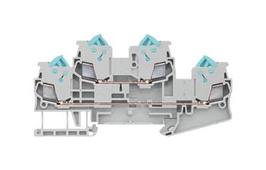 Siemens 8Wh3020-0Ae00 Terminal Block, Din Rail, 24-16Awg