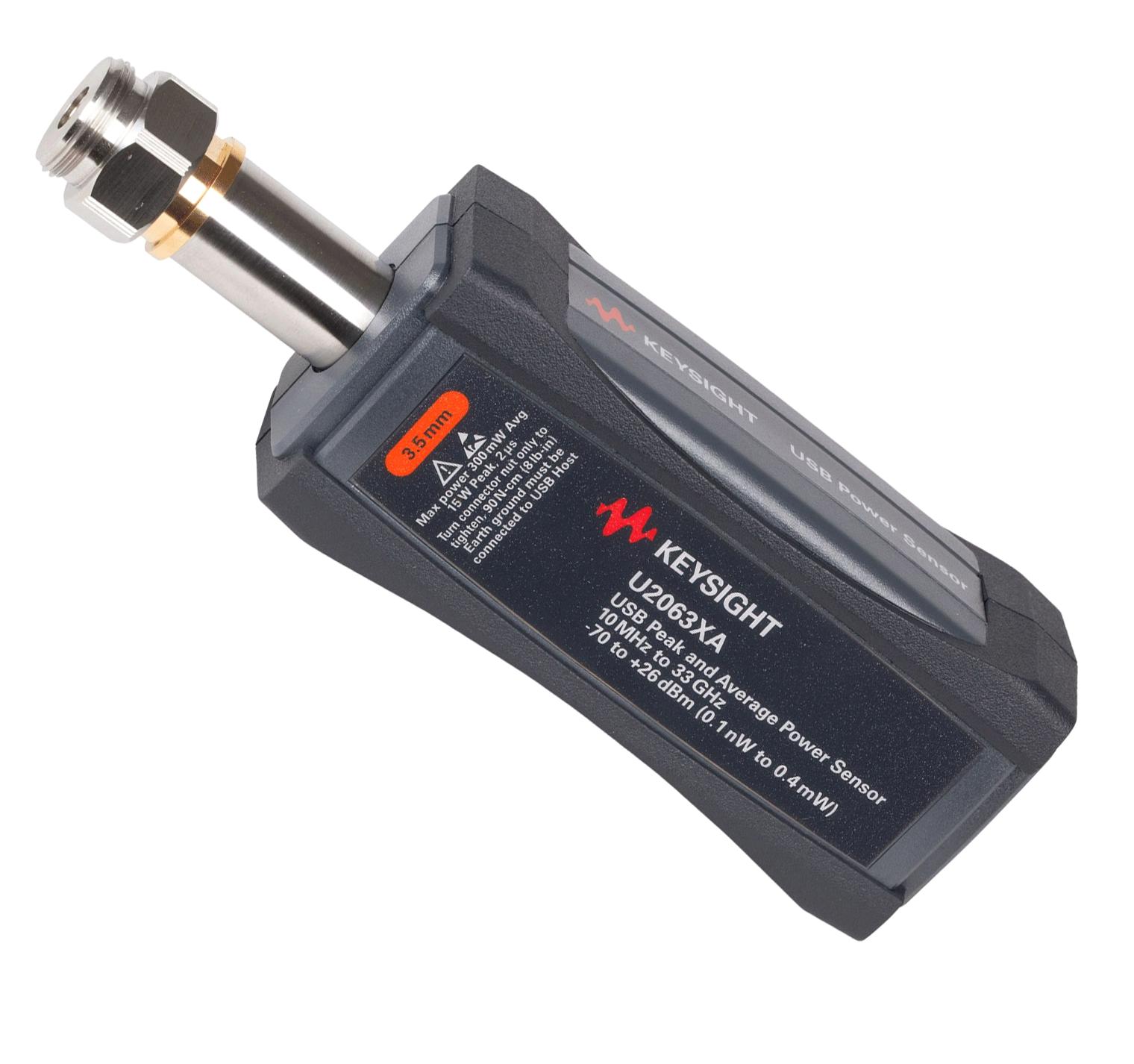 Keysight Technologies U2063Xa Rf Power Sensor, -70Dbm To +26Dbm, Usb