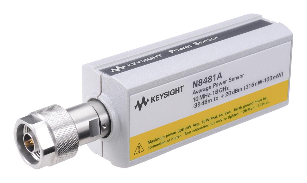 Keysight Technologies N8481A Rf Power Sensor, -35Dbm To +20Dbm