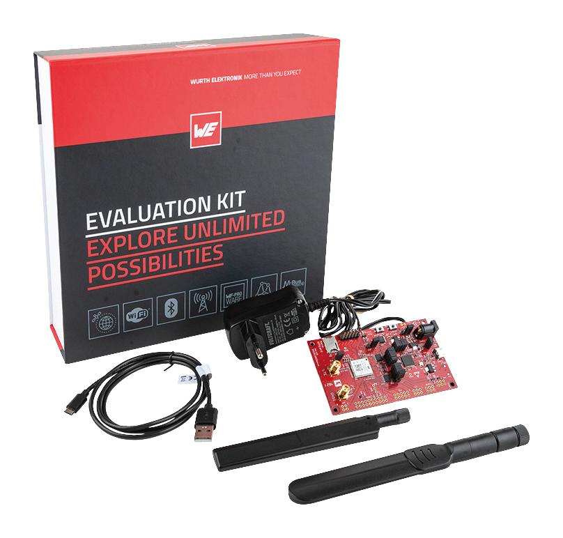 Wurth Elektronik 2615029236001 Evaluation Kit, Gnss