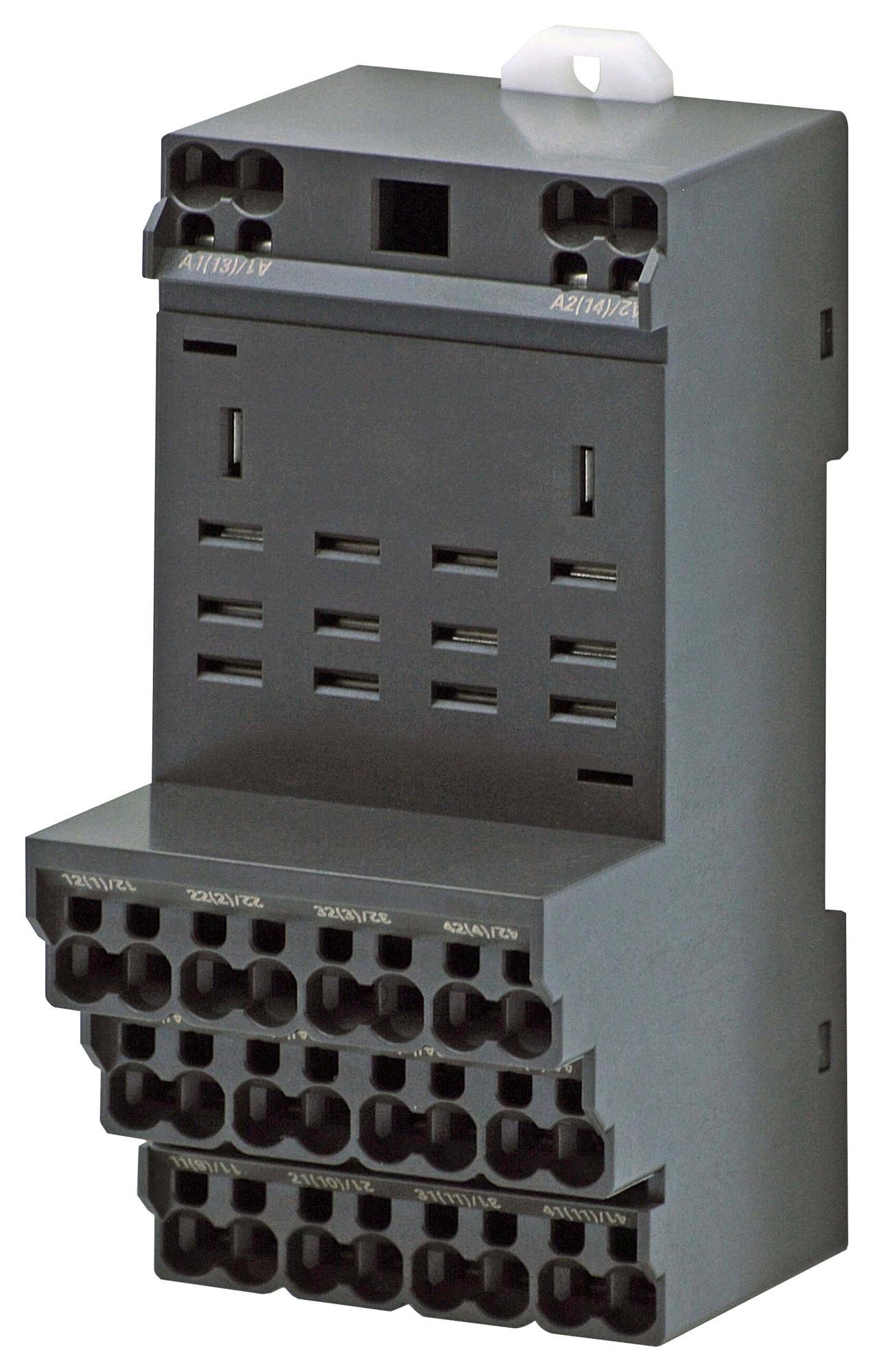 Omron Industrial Automation Ptf-14-Pu-L Relay Socket, 14 Pin, 10A/250V, Din Rail