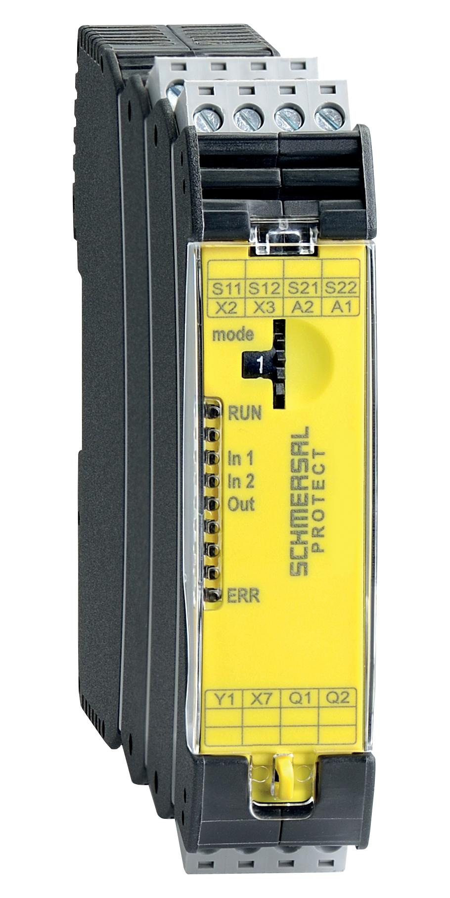 Schmersal 103008067 Safety Relay, Dpst-Nc/spst-No, 24Vdc